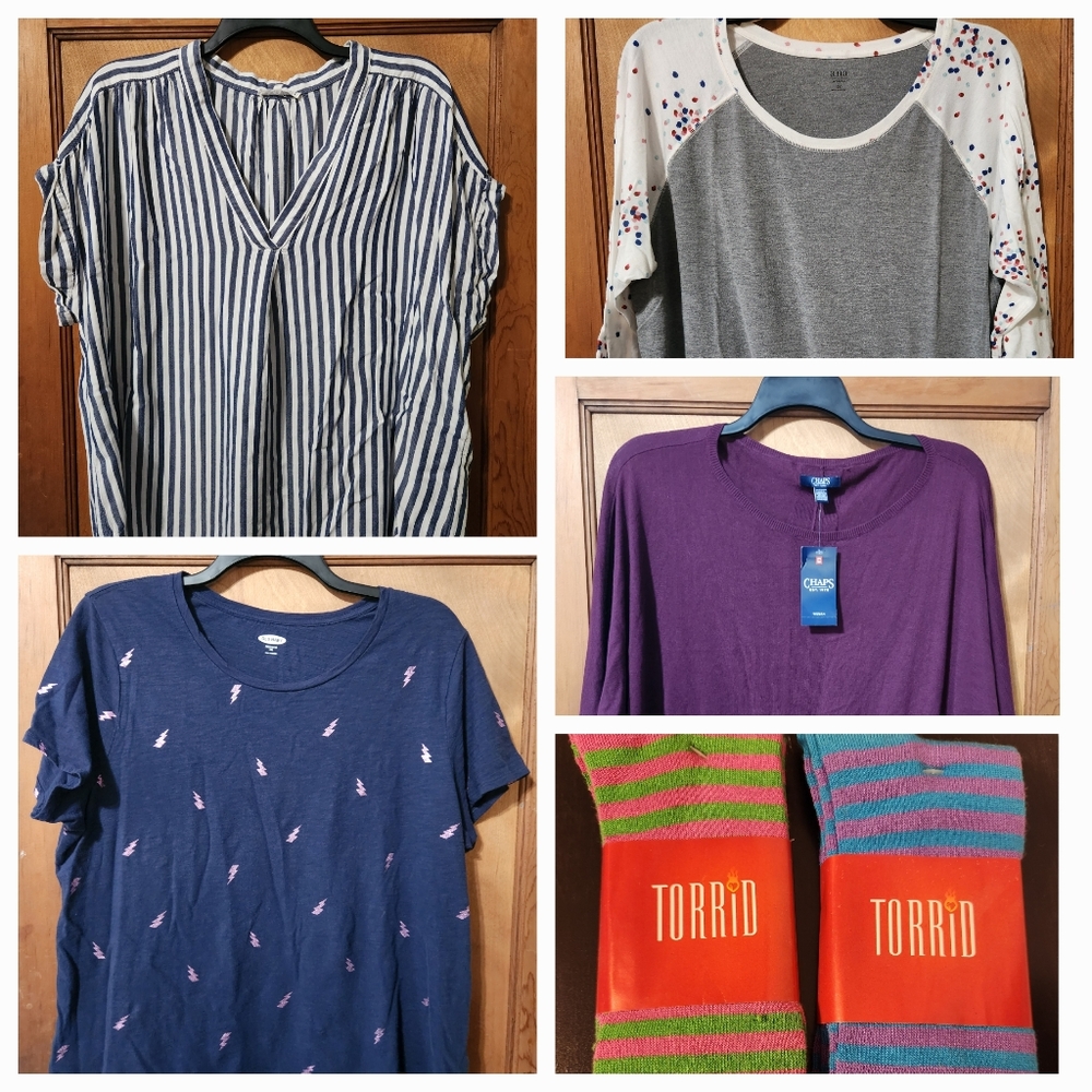 Plus size shirt bundle, 2X